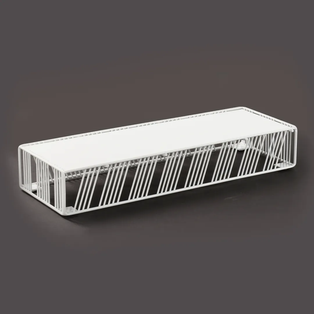 Cal-Mil 4103-3-15 Portland Riser, 20.25"W X 7"D X 3"H, Rectangular, White