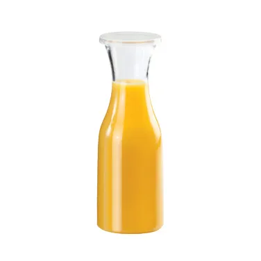 Cal-Mil 438 - Carafe, 1L Capacity, With Lid, Polycarbonate, Clear