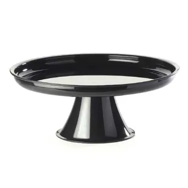Cal-Mil 482-15-13 Cone Pedestal, 15"Dia. X 5"H, Black Only, Bpa Free