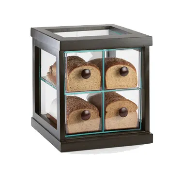 Cal-Mil 813-96DRAWER Midnight Bamboo Drawer with Knob, Acrylic, Display Case Accessory