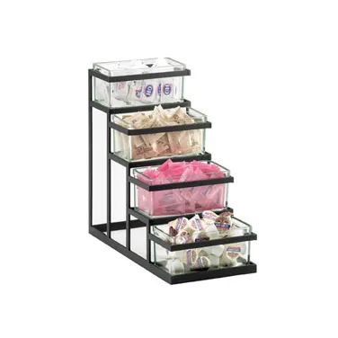 Cal-Mil C4X8X4GLASS Jar, 4"W X 8"D X 4"H, Accommodates 3338-13, Glass