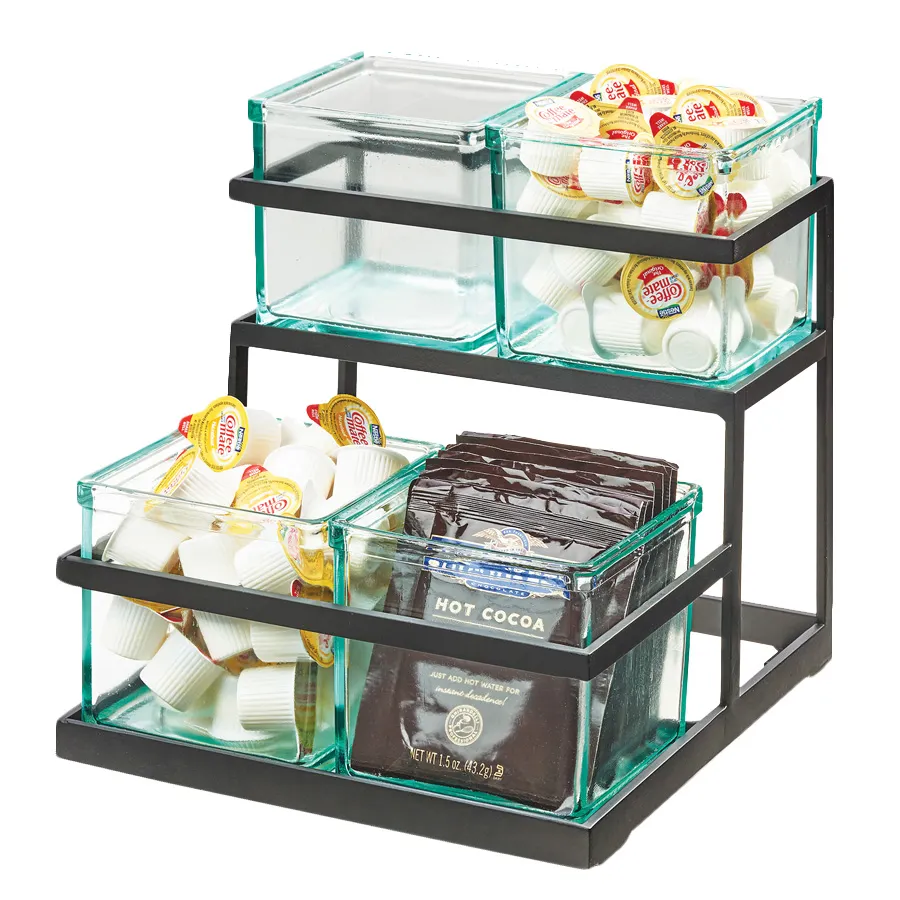 Cal-Mil C5X5GLASS Jar, 5"W X 4"D, Accommodates 3604-13, Glass