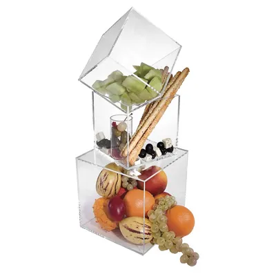 Cal-Mil CC3328 Cold Concept Liner Set, 12" dia. x 1"H, Round, Dual Cold Pack for Insulated Food Carriers