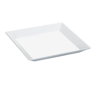 Cal-Mil SR252 Platter, 11"L X 11"W X 1"H, Square, Stackable