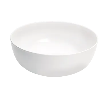 Cal-Mil SR852 - 11qt White Melamine Bowl, 15" Dia, 6" H, Heat‑Resist 212°F, Stackable DishwasherSafe