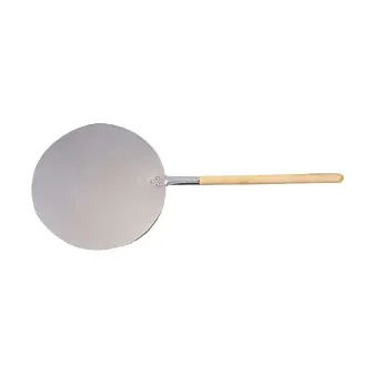American Metalcraft 17160 Pizza Peel: 16" Aluminum Blade, 38" Length, Wood Handle, Wash