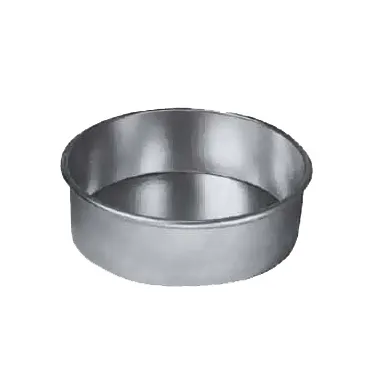 American Metalcraft 3806 - 6" Round Cake Pan, 3" Deep, 14‑Gauge Aluminum, Wash Only