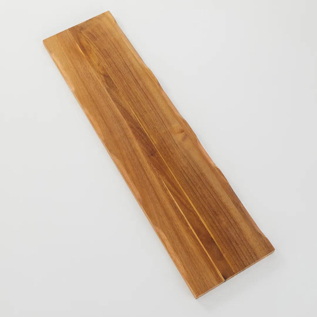 American Metalcraft AB329 Rectangular Acacia Wood Serving Board, 32" Long, No Handle, Premium Wooden Dinnerware Platter