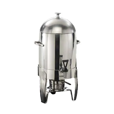 American Metalcraft ALLEGCU2 Coffee Chafer Urn – 12 qt, 18/10 SS, Canned Heat, Faucet & Fuel Holder