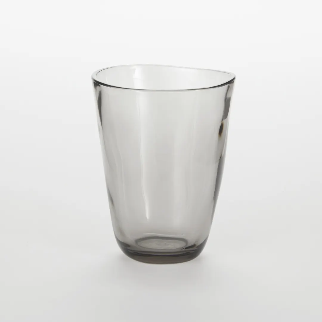 American Metalcraft BCR9ST - 9 oz Smoke Gray Tritan Rocks Glass, Storm Finish, Stackable - Dozen