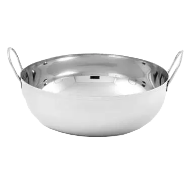 American Metalcraft BD93 - 3 Qt 105 oz Stainless Balti Dish, 9-3/8" Dia x 4-3/4" H, Mirror
