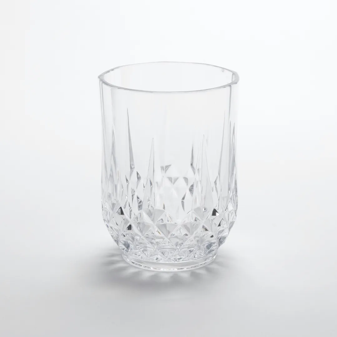 American Metalcraft BHR14 Double Old Fashioned Glass 14 Oz Clear Tritan Plastic - Dozen