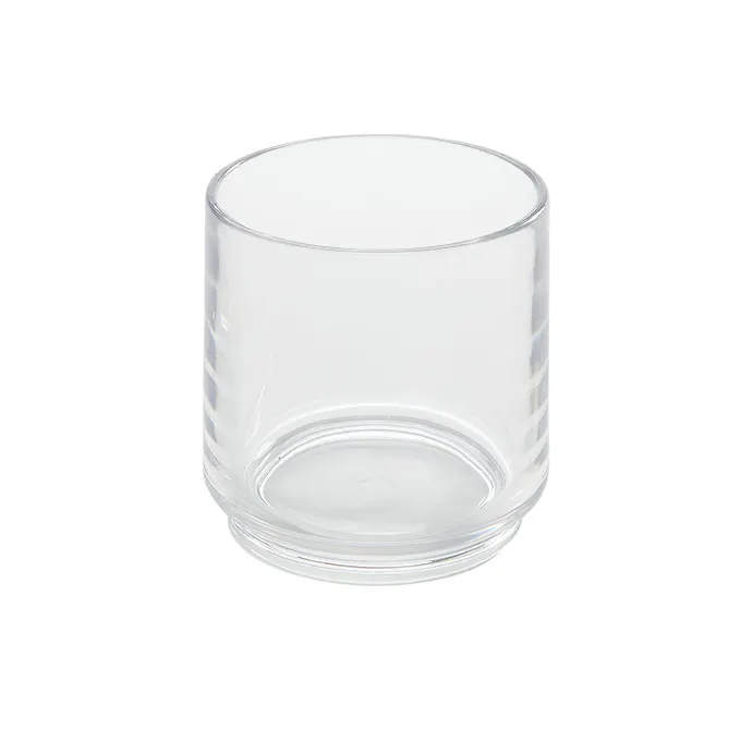 American Metalcraft BUR8 - Stackable 8 oz Clear Tritan Rocks Glass - Dozen