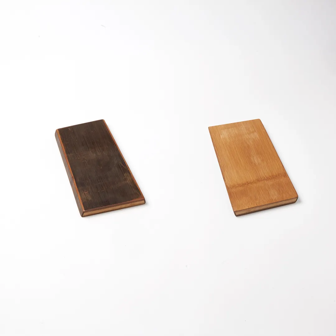 American Metalcraft BWB105 Serving Board – Rectangular 10" L x 5.75" W x 3/4" H Reversible Bamboo Wood Tray, No Handle