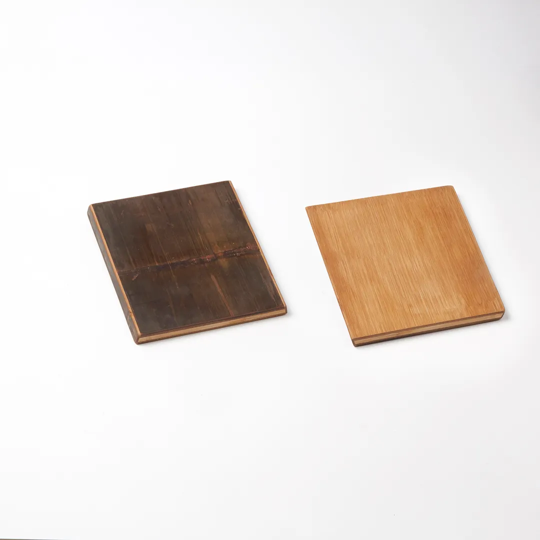 American Metalcraft BWB109 Reversible Bamboo Serving Board, 10" x 9" x 3/4", Hand Wash, No Handle