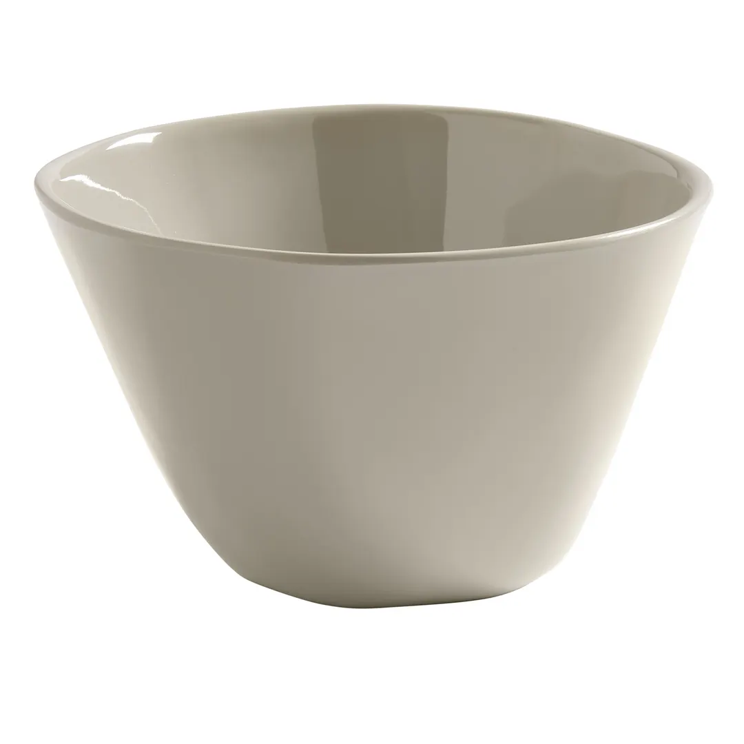 American Metalcraft CBL50SH 50 oz (1 qt) Round White Melamine Bowl, 7½″ Dia x 4¾″ H, BPA‑Free, NSF
