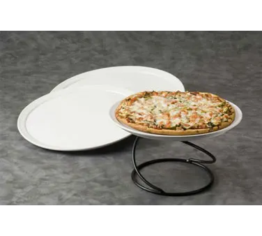 American Metalcraft CERAM18 - 18" Round Ceramic Pizza Tray, Solid, 18‑Inch Diameter, Commercial