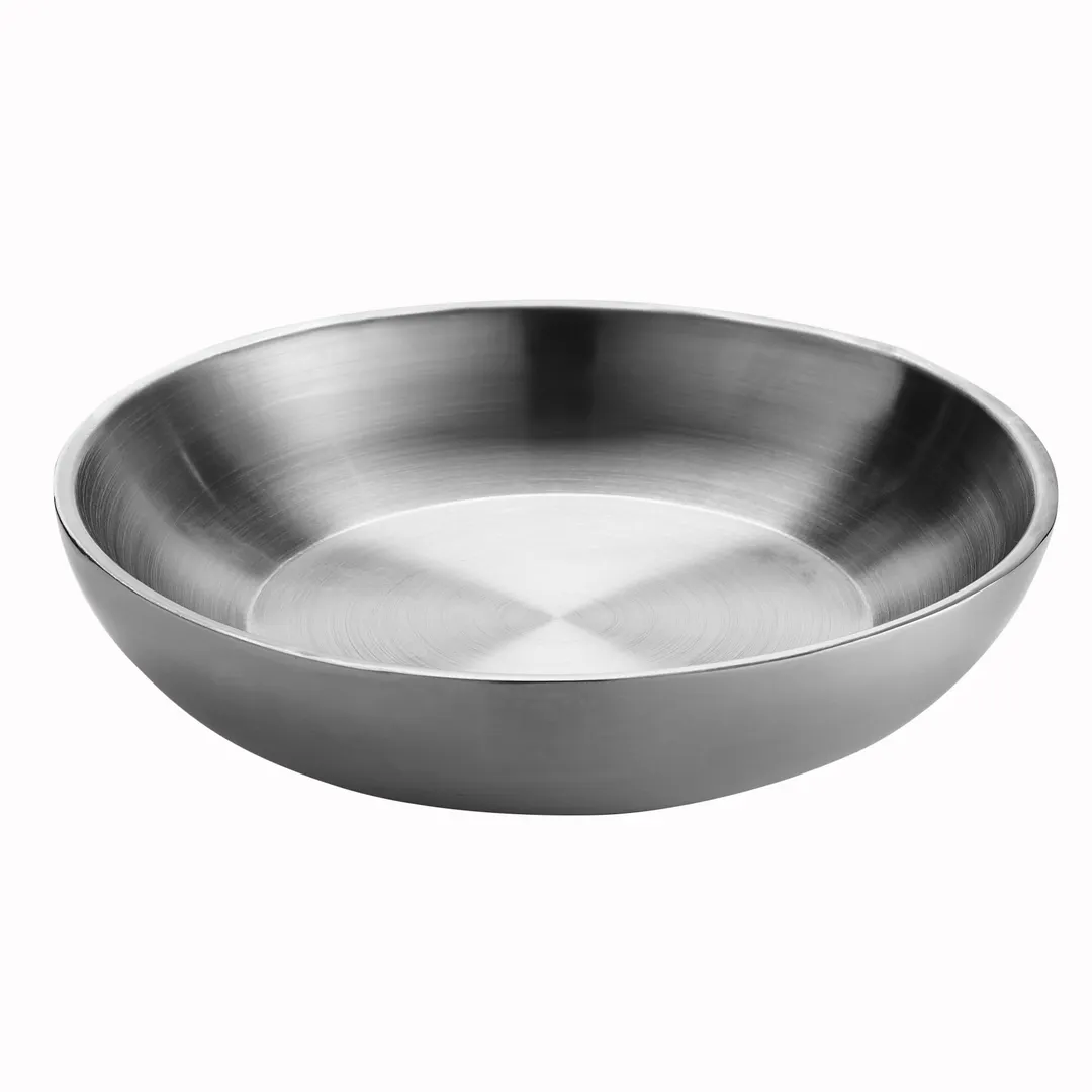 American Metalcraft DWSEA10 Seafood Tray - 36oz (1qt) round, 10" dia, 2.25" H, double-wall stainless steel