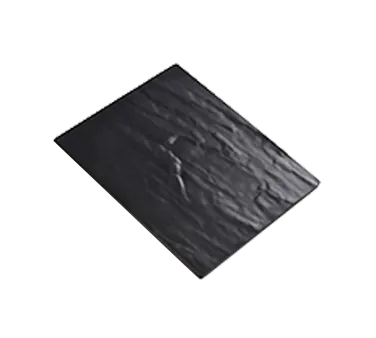 American Metalcraft FSLT10 Endurance Serving Platter, 10" L x 8.25" W x 1/4" H Melamine Gray, Break-Resistant