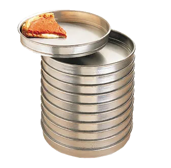 American Metalcraft HA5015 Straight-Sided Pizza Pan, 15" x 14-7/8" ID, 2" Deep, 14-Gauge Aluminum