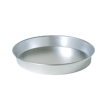 American Metalcraft HA9006 Pizza Pan –5-1/2" OD x 5" ID x 1-1/8", Tapered/Nesting, 14‑Gauge Aluminum