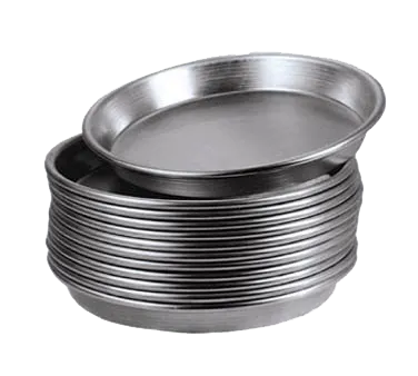 American Metalcraft HADEP19 Pizza Pan - 19"/18-1/4" IDs, 1" Deep, 14‑Gauge Aluminum, Tapered Nesting