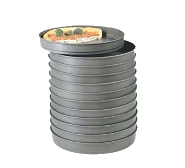 American Metalcraft HC5010 - 10" Straight Pizza Pan 2" Deep 14GA Al 10" Top ID / 9-7/8" Bottom ID