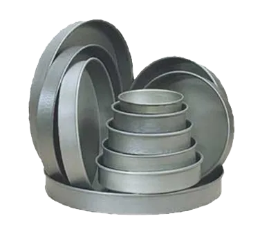 American Metalcraft HC80122 12" ID Straight-Sided Pizza Pan, 2" Deep, 14‑Gauge Aluminum Hard‑Coat