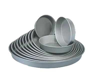 American Metalcraft HC9006 - Tapered Nesting Pizza Pan, 5½" OD x 5" ID x 1⅛" Deep, 14‑Gauge Aluminum