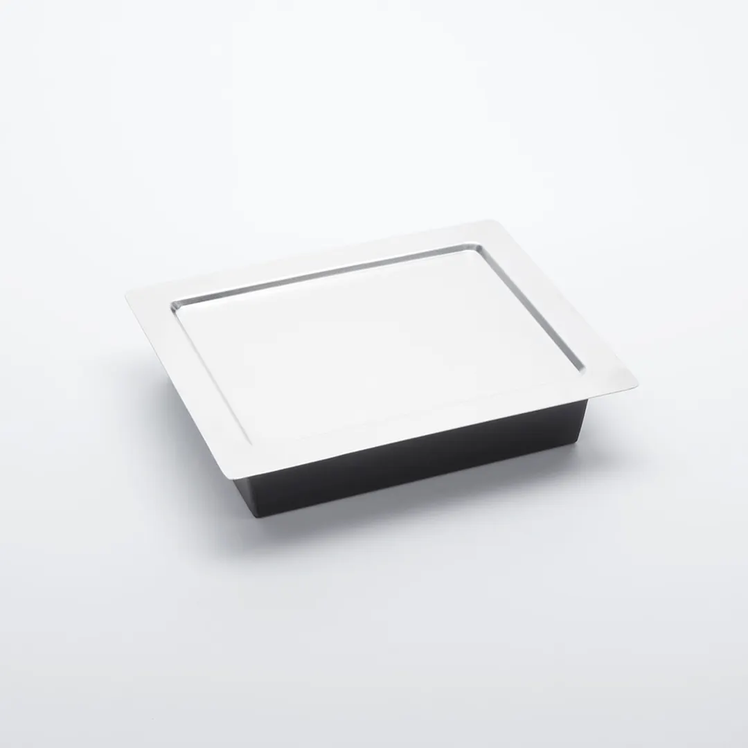American Metalcraft HCDS108 - Detroit Deep-Dish Pizza Pan 10" x 8", 14-Gauge Anodized Aluminum