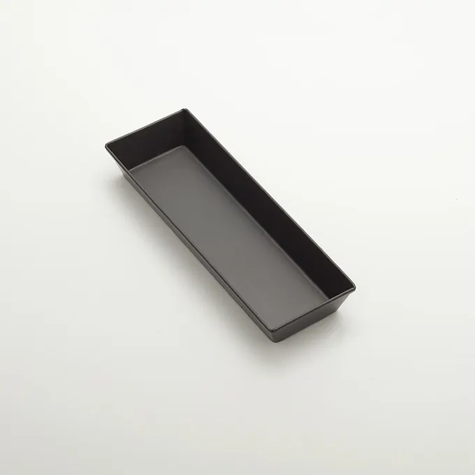 American Metalcraft HCLP12 Pizza Pan, Rectangular 12" L x 4" W x 1.6" H, Hard-Coat Aluminum