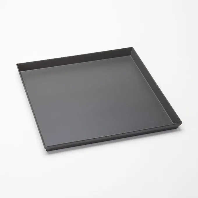 American Metalcraft HCSS14 Pizza Pan, Square 14" x 14" x 1" Aluminum Hard Coat Finish