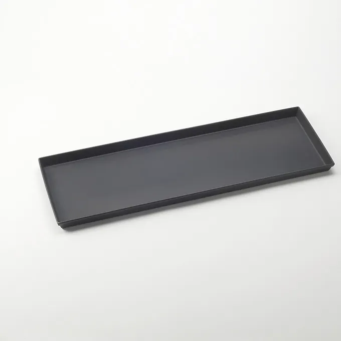 American Metalcraft HCSS248 Rectangular Pizza Pan, 24" L x 8" W x 1" H, Hard‑Coat Aluminum