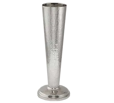 American Metalcraft HMWBSTND Wine Bucket Stand 6-1/8" Dia x 23-3/4" Hammered Stainless Steel Silver