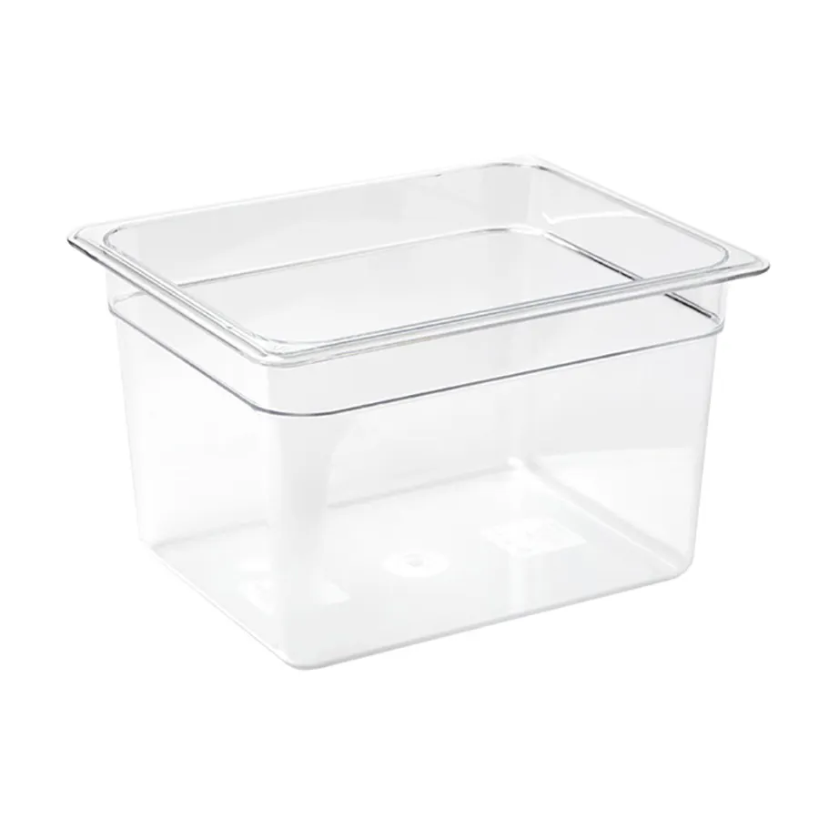 American Metalcraft IBT125 Ice Display Insert 1/2 Size Rectangular Polycarbonate Clear Liner Plastic