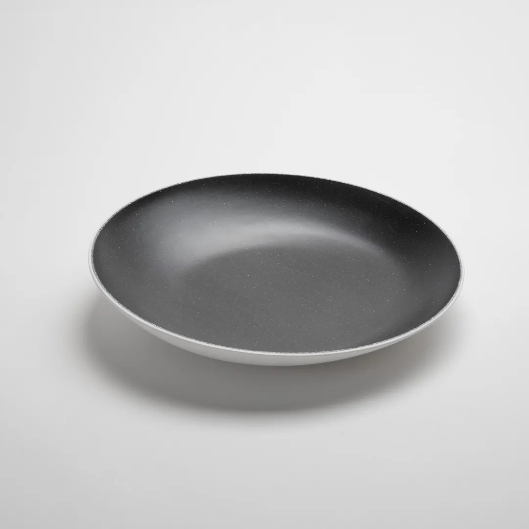 American Metalcraft LFTBB16 3-4 Qt 104 oz Melamine Bowl, 16" Dia x 3" H, White with Black Speckles