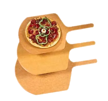 American Metalcraft MP1222 Pizza Peel 12" x 14" Wood Blade, 22" Length, Wood Handle