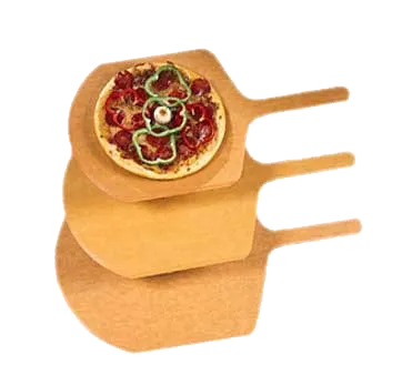 American Metalcraft MP1626 Pizza Peel, 16" x 17" Wood Blade, 26" Length, Wood Handle