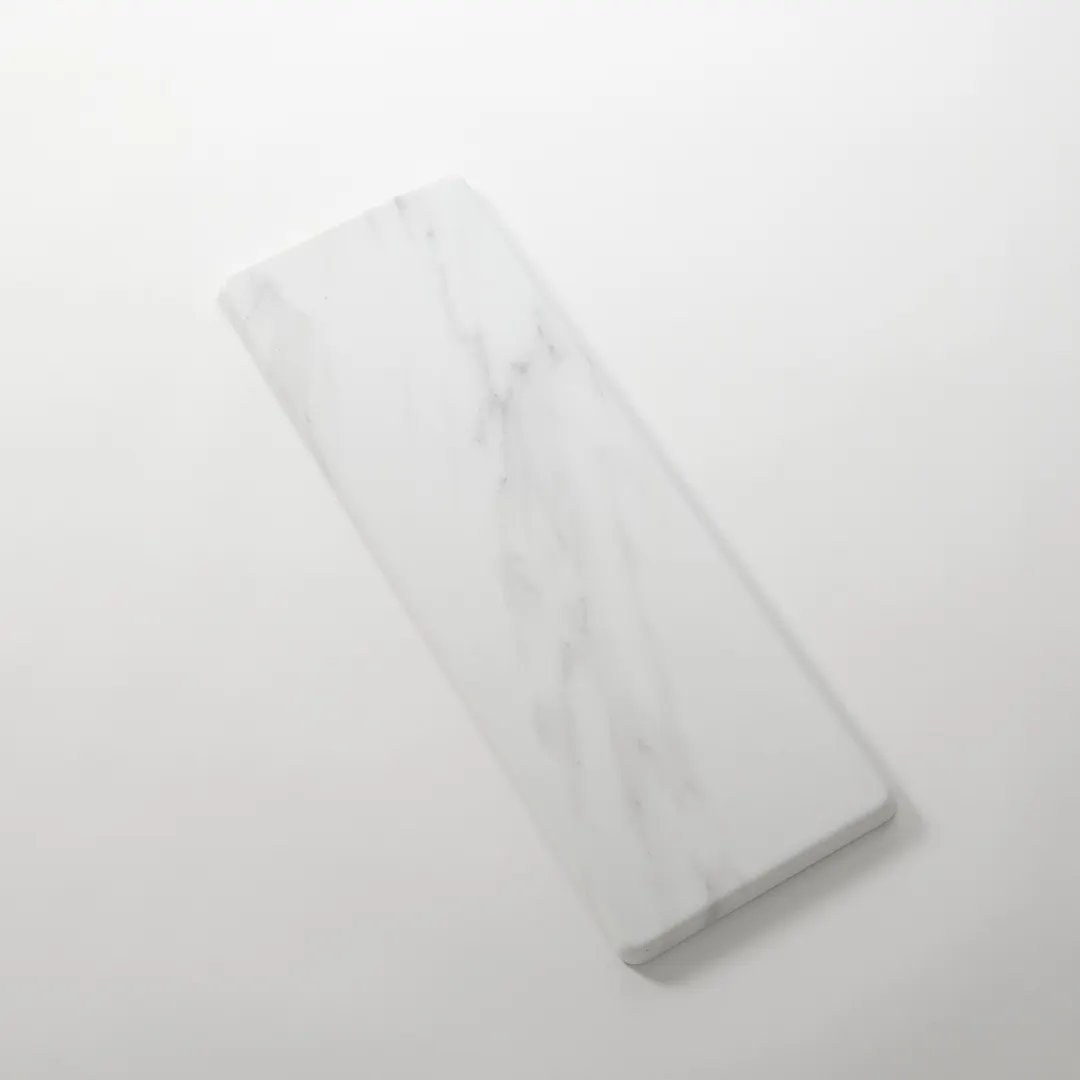American Metalcraft MW24 Rectangular Serving Board, 24" Long, Marble Melamine, No-Handle, Display & Food Service