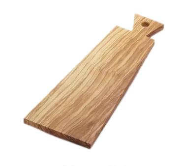 American Metalcraft OWB118 Olive Wood Board 16.6" L x 5.9" W x 0.6" H with 19.4" Handle