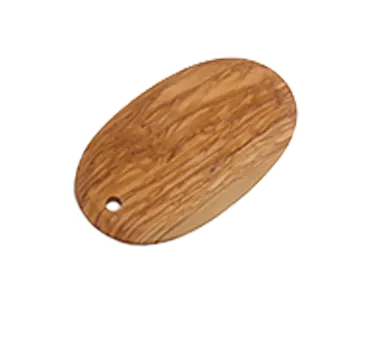 American Metalcraft OWPB9 Oblong Olive Wood Serving Board, 9-7/8" L x 5-7/8" W x 1/8" H, No Handle, Wooden Tray