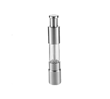 American Metalcraft PMG6 Presto Push Pepper Mill, 6" Height, Stainless Steel & Acrylic