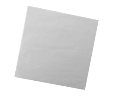 American Metalcraft PPRW1616 Basket Liner, 16" x 16" Square Fry Paper, White, Paper Material - 1000/Pack