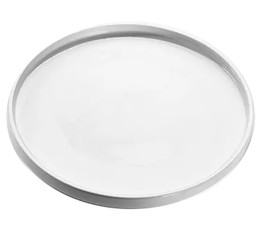 American Metalcraft PSPL12 Serving Platter, 12" Diameter x 1-1/4" Height, Round White Porcelain