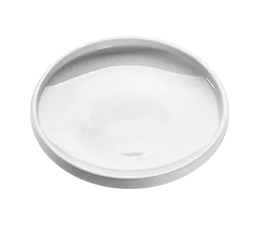 American Metalcraft PSPL8 Serving Platter, 8" Diameter x 1-1/4" Height, Round White Porcelain