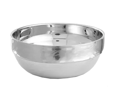 American Metalcraft SDWB45 Double‑Wall Serving Bowl, 4‑Inch, 1‑Quart Stainless Steel, Stackable
