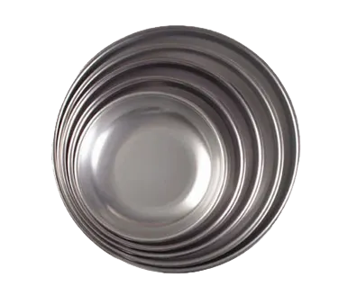 American Metalcraft SEA14 Seafood Tray – 120 oz round aluminum, 13‑7/8" diameter × 2‑1/4" H, hand wash