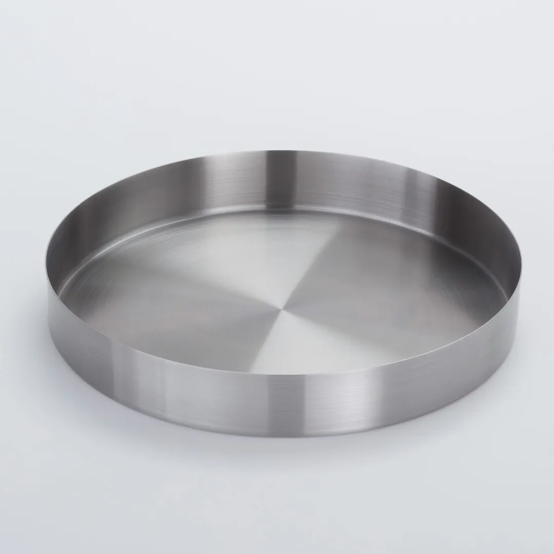 American Metalcraft SMB10 - 2 Quart (60 oz) Round Stainless Steel Bowl, 10" Dia x 1.5" H, Satin