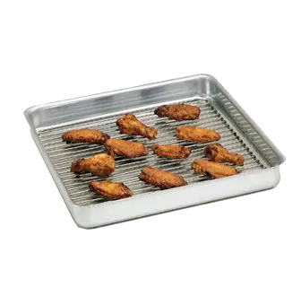 American Metalcraft SQ610 Square Pizza Pan, 6" x 6" x 1" Deep, 14‑Gauge Aluminum