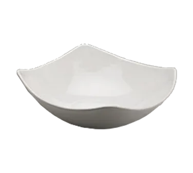 American Metalcraft SQND15 Squound Square Ceramic Bowl, 15" Dia x 5.5" H, 208 oz (6 qt) White